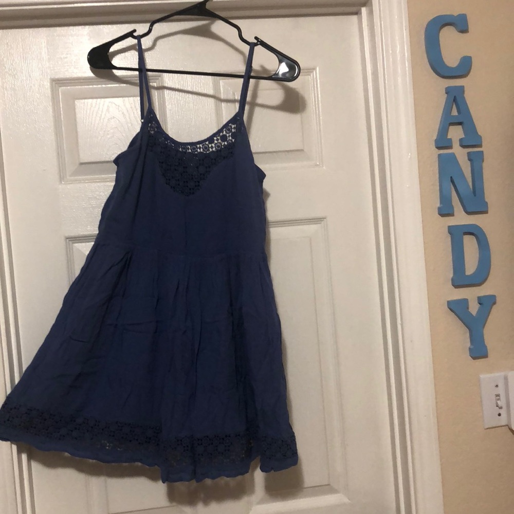 Blue dress